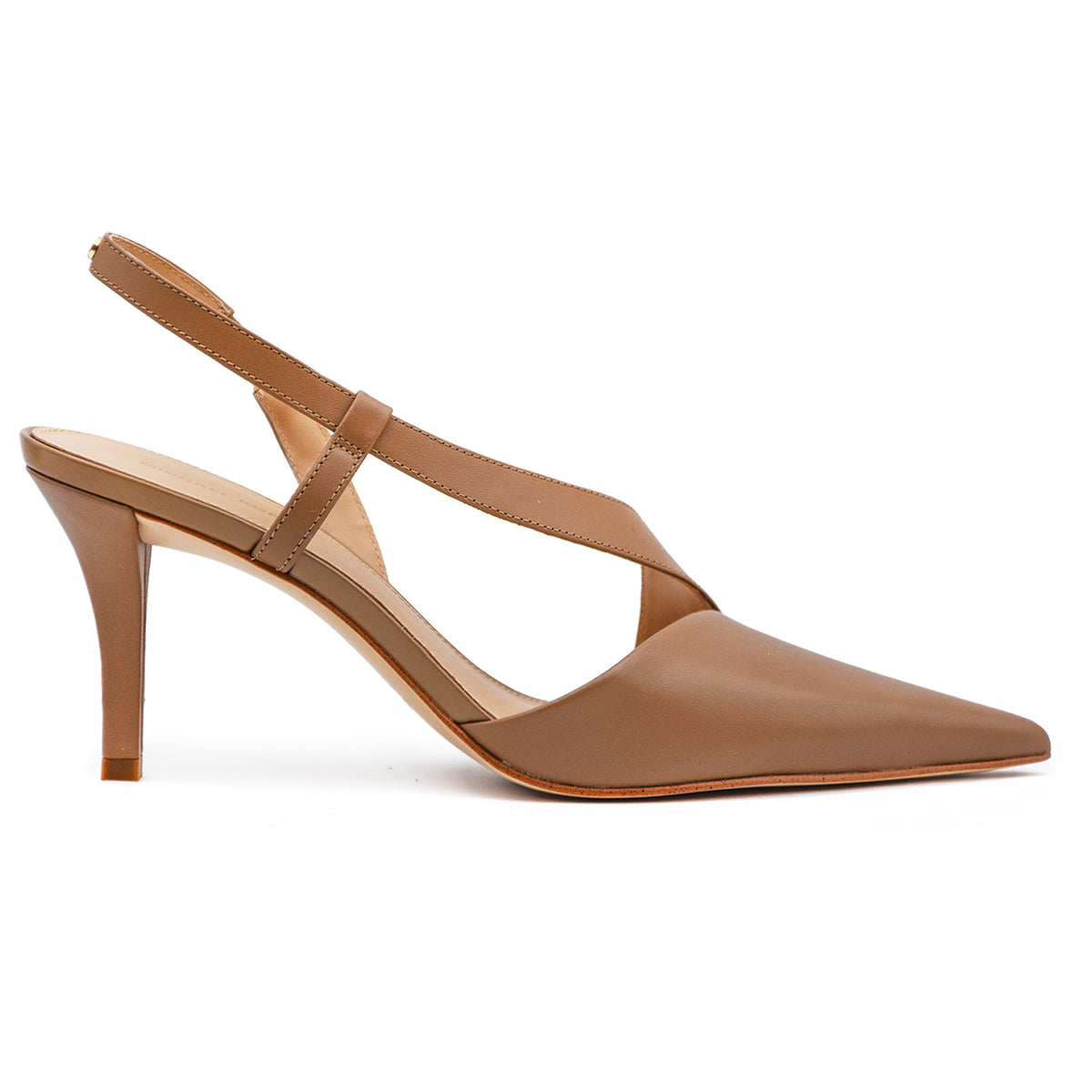 【極美品✨】Jalan Sriwijaya 98317UK7.5 Nudistcurve 35 Block Sandal | Stuart Weitzman