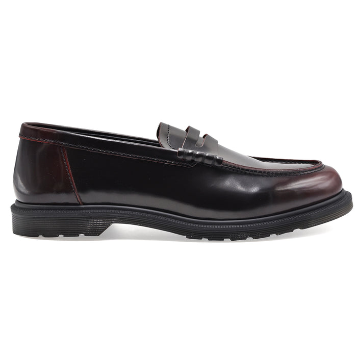Dr. Martens Mayfair Arcadia Cherry Red Clean Line Loafers