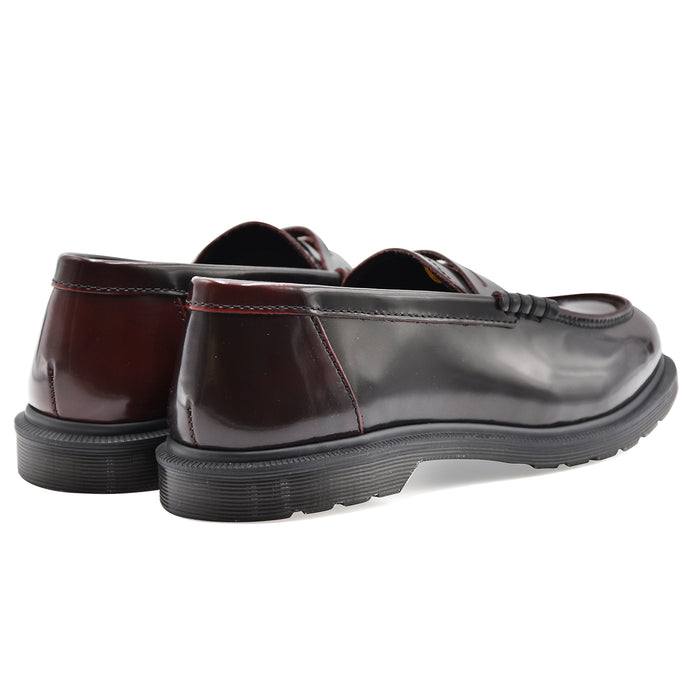 Dr. Martens Mayfair Arcadia Cherry Red Clean Line Loafers