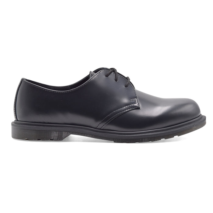 Allacciata Uomo Dr. Martens Mayfare 3 Eye Nero In Pelle Smooth