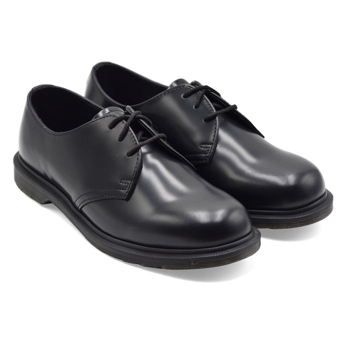 Allacciata Uomo Dr. Martens Mayfare 3 Eye Nero In Pelle Smooth
