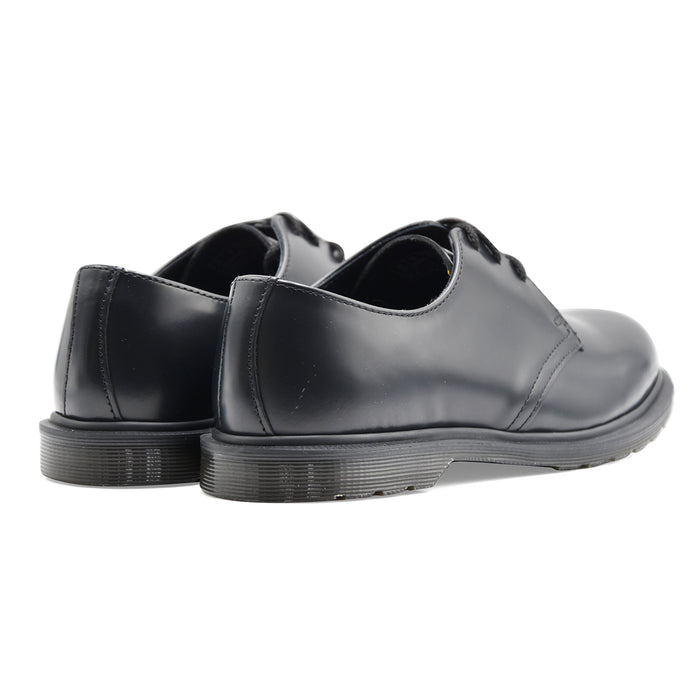 Allacciata Uomo Dr. Martens Mayfare 3 Eye Nero In Pelle Smooth