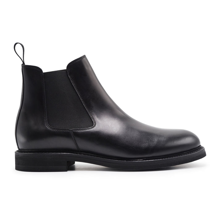 Stivaletti Chelsea Berwick 1707 Uomo Nero In Pelle Elegante