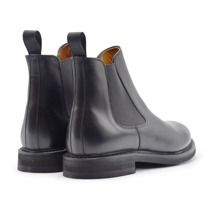Stivaletti Chelsea Berwick 1707 Uomo Nero In Pelle Elegante