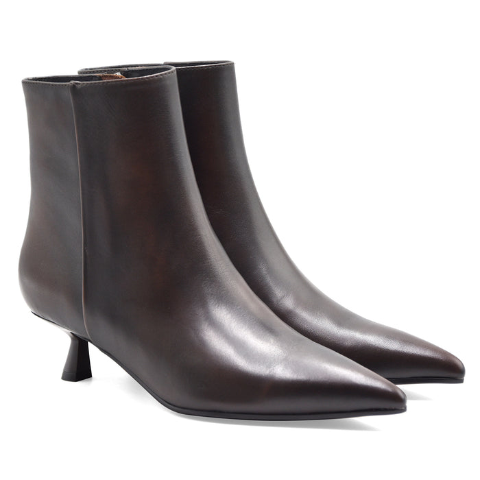 Stivaletti Donna Bibi Lou Vera Pelle Marrone SAKURA BOOTIES 45