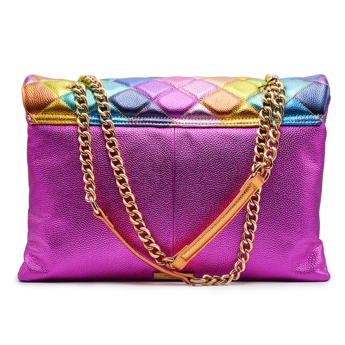 Borsa Kurt Geiger London Donna Extra Large Kensington Arcobaleno
