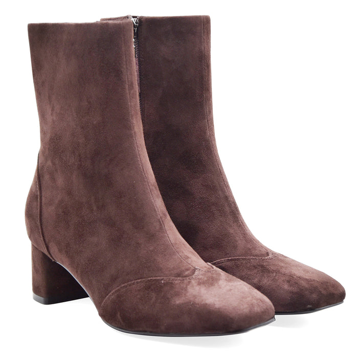Bibi Lou Stivaletti Donna In Camoscio Marrone SOREN BOOTIES 50