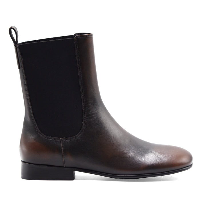 Stivaletti Bibi Lou Donna Pelle Marrone Sfumata KENDRA BOOTIES