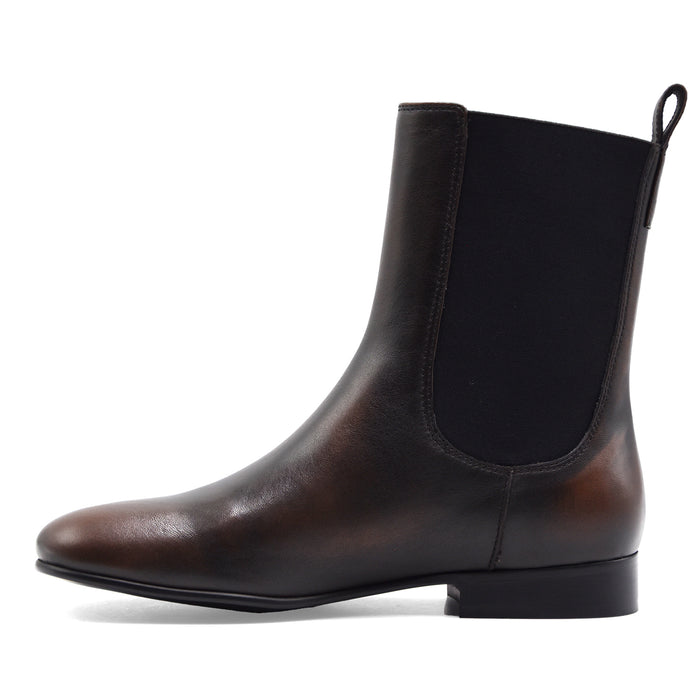 Stivaletti Bibi Lou Donna Pelle Marrone Sfumata KENDRA BOOTIES