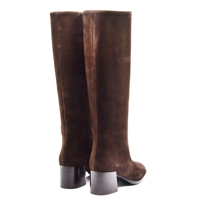 Stivali Tubolari Jubilé Donna Sacchetto Camoscio Testa Moro