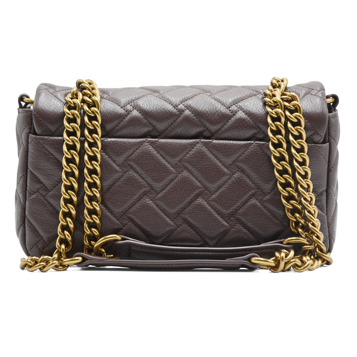 Borsa Kurt Geiger Pimlico Donna Pelle Marrone Dal Design Deciso