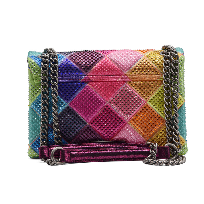 Borsa Da Donna Kurt Geiger Kensington Medium Fabric Multicolor