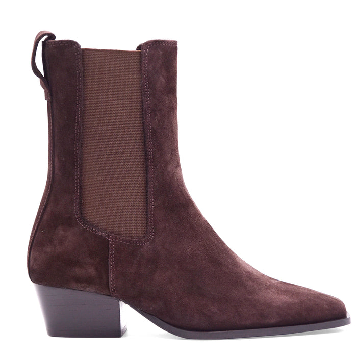 Stivaletti Bibi Lou Donna SPINEL BOOTIES In Camoscio Marrone