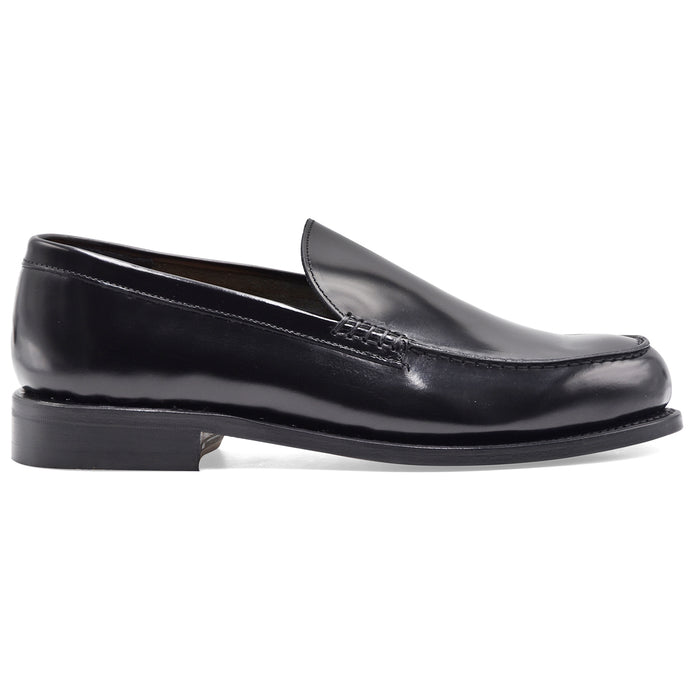 Mocassini Berwick 1707 Uomo Pelle Liscia Nero Goodyear Welted