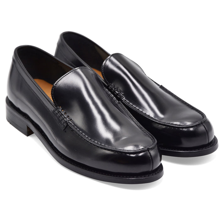 Mocassini Berwick 1707 Uomo Pelle Liscia Nero Goodyear Welted