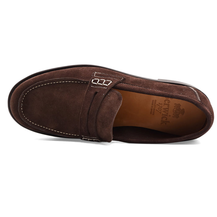 Men's Loafers Berwick 1707 Alicante Chocolate 5821 Dark Brown