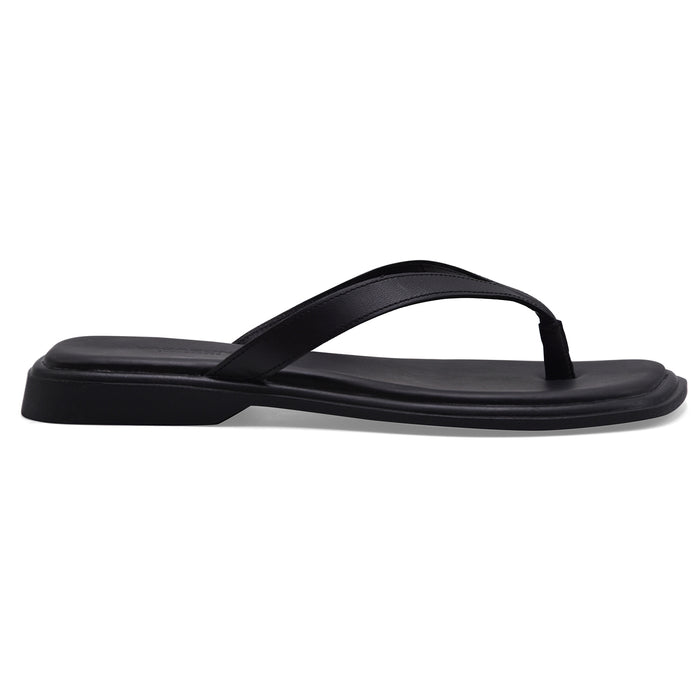 Sandali Infradito Donna Vagabond Izzy Pelle Nera Linea Minimal