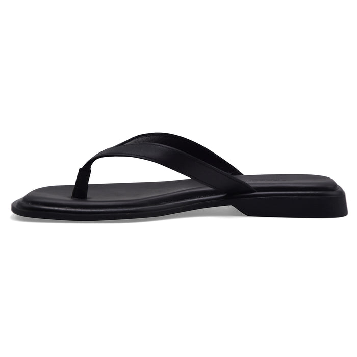 Sandali Infradito Donna Vagabond Izzy Pelle Nera Linea Minimal