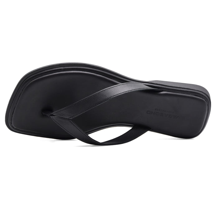 Sandali Infradito Donna Vagabond Izzy Pelle Nera Linea Minimal