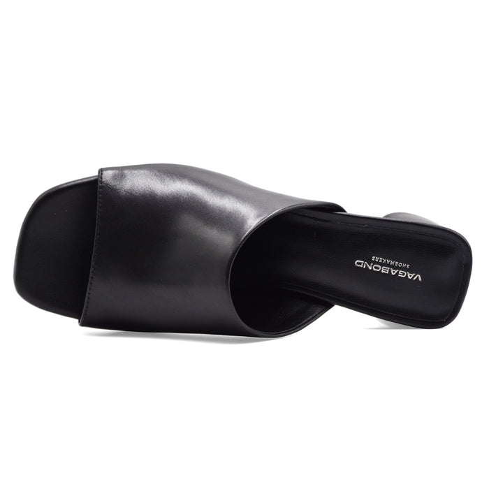 Sandali Mules Donna Vagabond Piper Nero Look Casual Raffinato