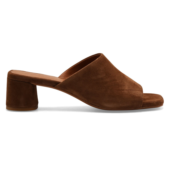 Sandali Mules Donna Vagabond Piper Pelle Scamosciata Marrone