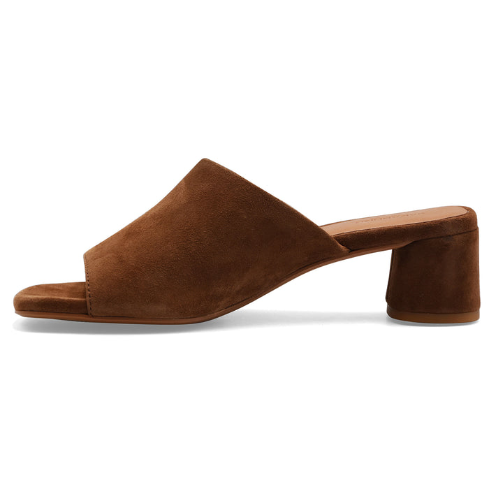 Sandali Mules Donna Vagabond Piper Pelle Scamosciata Marrone