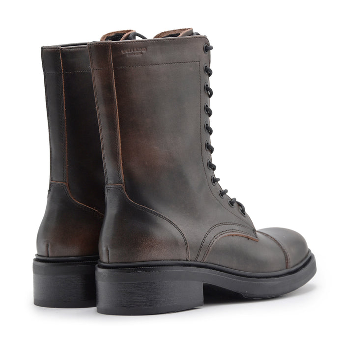 Anfibi Vagabond Karlie Donna Marrone Brush Off Effetto Vintage