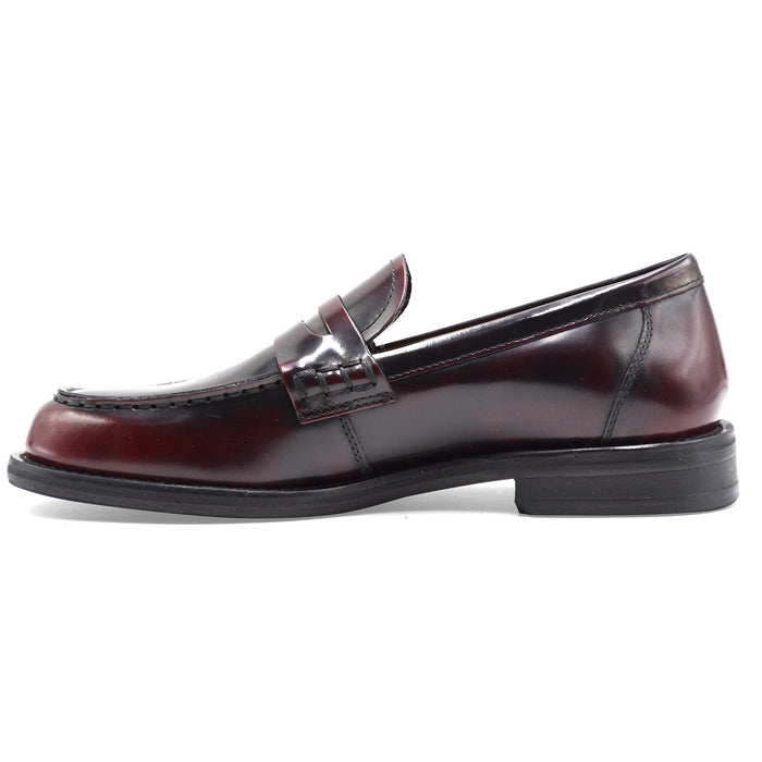 Mocassini Donna Vagabond Linn Bordeaux Pelle Lucida Elegante