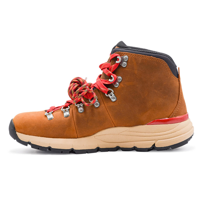 Danner Allacciata Uomo 62291 Marrone Con Laccio Rosso A Contrasto