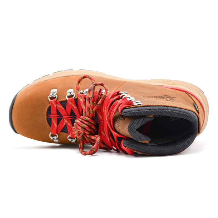 Danner Allacciata Uomo 62291 Marrone Con Laccio Rosso A Contrasto