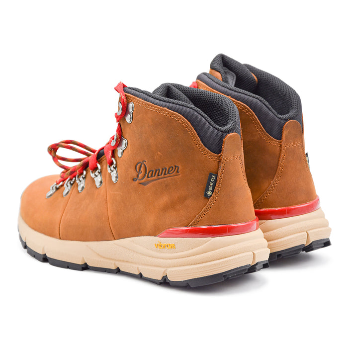Danner Allacciata Uomo 62291 Marrone Con Laccio Rosso A Contrasto