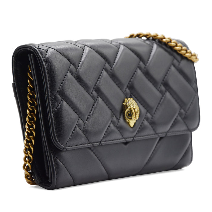 Borsa Portafoglio Kurt Geiger Kensington Donna Chain Wallet Nero