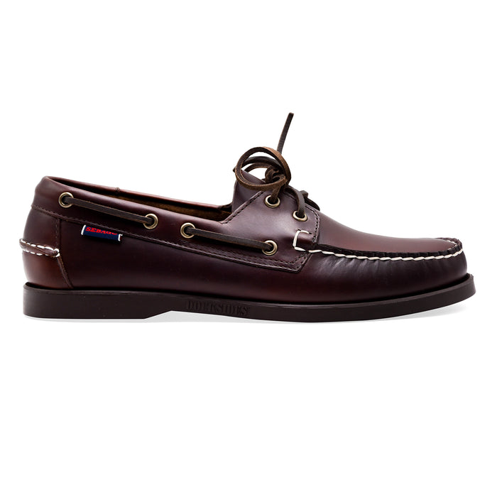 Sebago Scarpe Da Barca Uomo Marrone DOCKSIDES PORTLAND WAXED