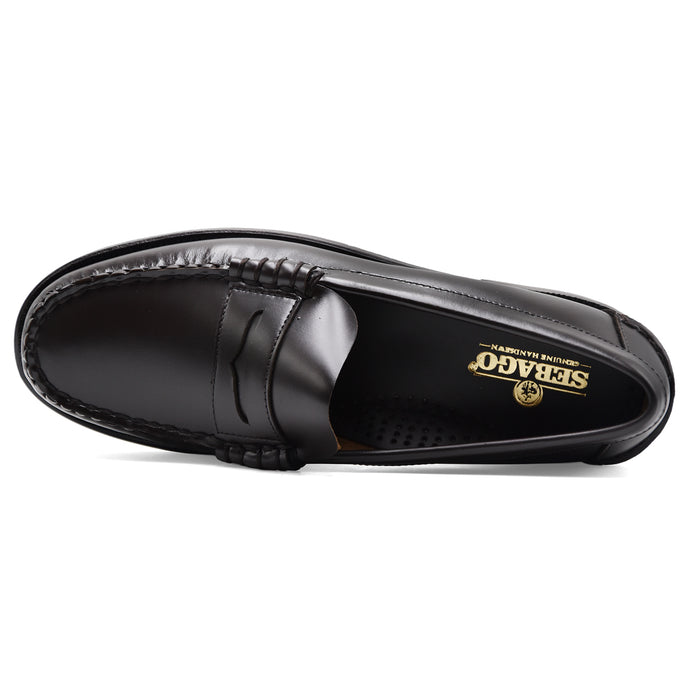 Mocassini Uomo Sebago Classic Dan Classici Pelle Dark Coffee