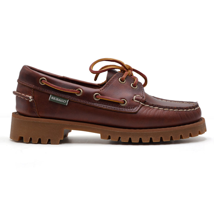 Allacciata Sebago Ranger Waxy Marrone Donna Suola Carrarmato