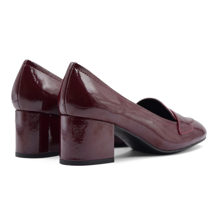 Bibi Lou Mocassini 700Z21VK Con Tacco Donna Pelle Bordeaux