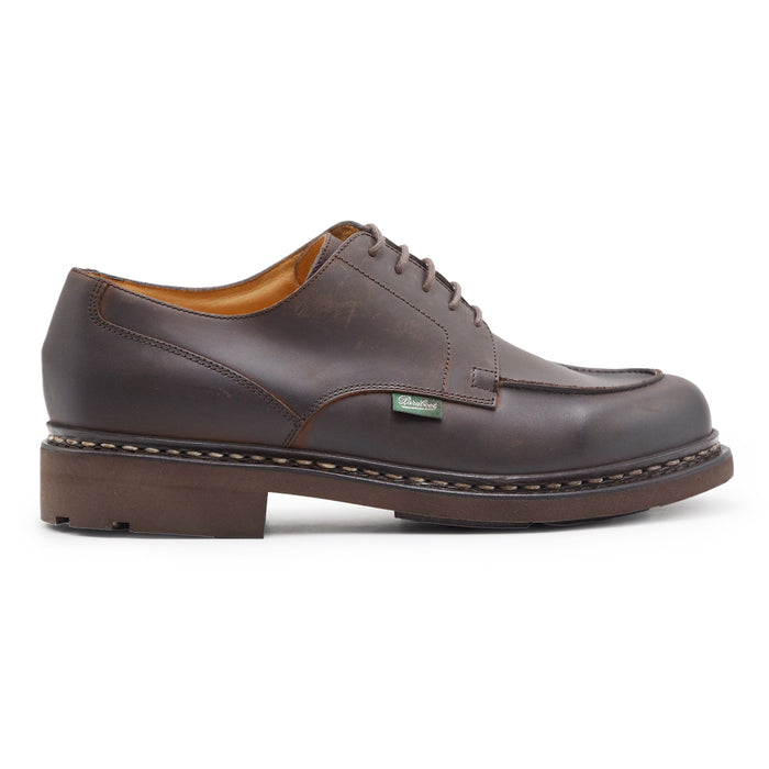 Stringata Derby Paraboot Uomo Marrone Modello Golf Chambord Tex