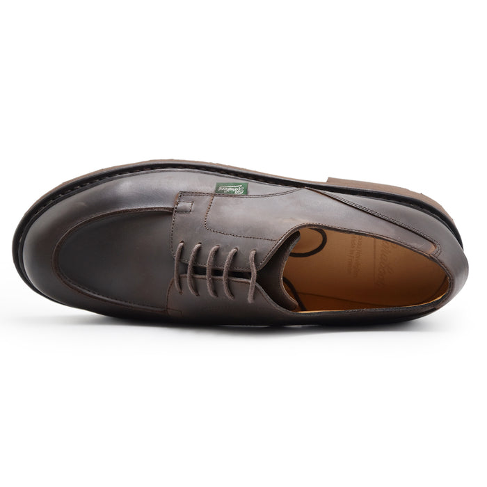 Stringata Derby Paraboot Uomo Marrone Modello Golf Chambord Tex