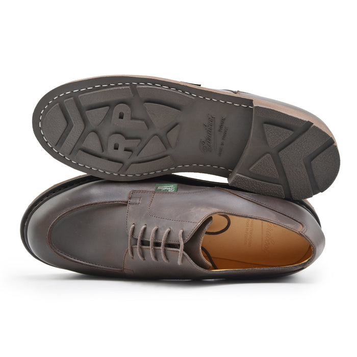 Stringata Derby Paraboot Uomo Marrone Modello Golf Chambord Tex