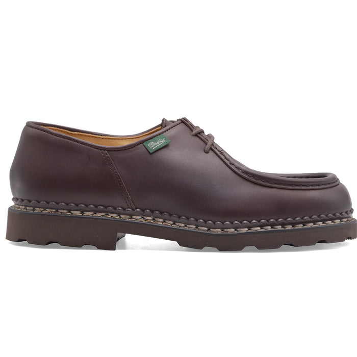Derby Paraboot Michael Marche II Uomo Pelle Marrone Caffè Scuro