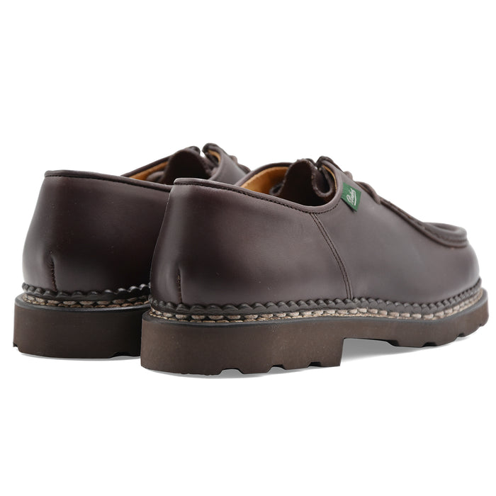 Derby Paraboot Michael Marche II Uomo Pelle Marrone Caffè Scuro