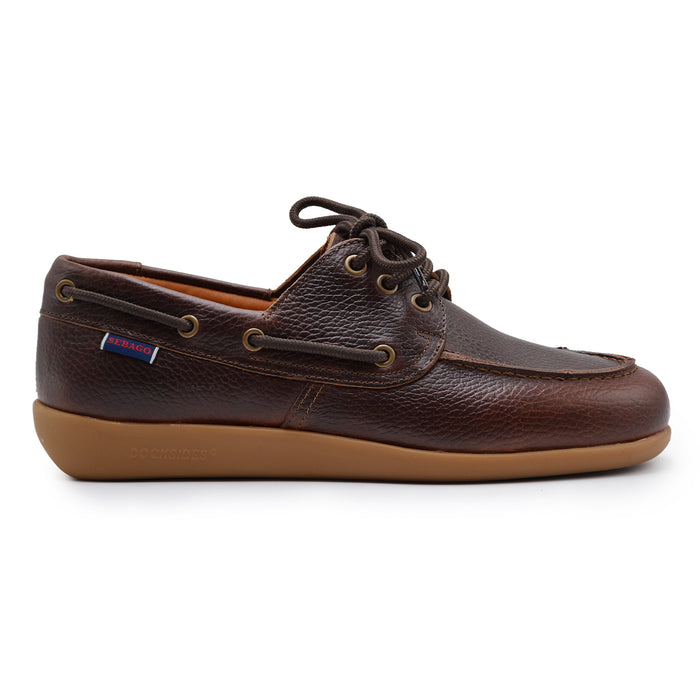 Allacciata Sebago Portland Gary Jobson Uomo Pelle Downtown Brown
