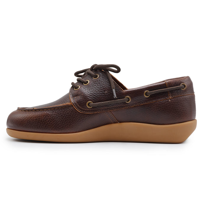 Allacciata Sebago Portland Gary Jobson Uomo Pelle Downtown Brown