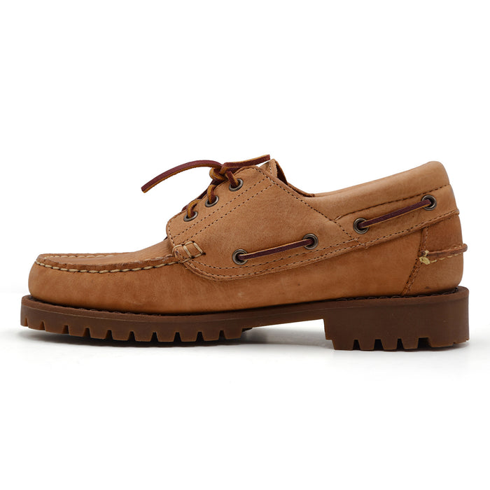 Allacciata Sebago Acadia Crazy Horse Uomo In Pelle Brown Tan
