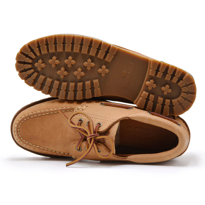 Allacciata Sebago Acadia Crazy Horse Uomo In Pelle Brown Tan