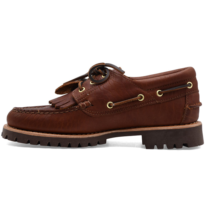 Allacciata Sebago Acadia Premium Uomo Brown Burgundy Carrarmato