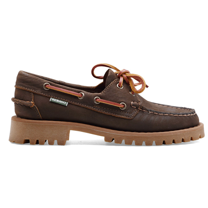 Allacciata Sebago Ranger Muddy Donna In Nabuck Marrone Heritage
