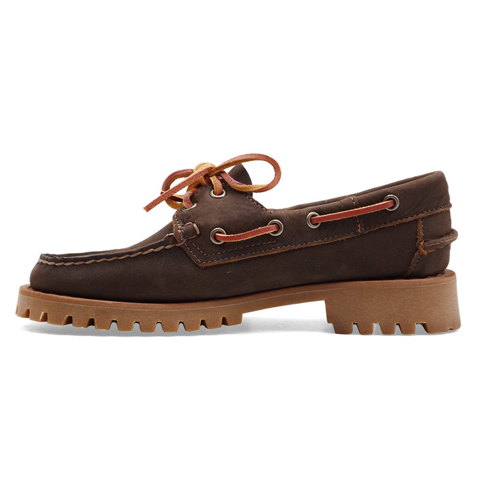Allacciata Sebago Ranger Muddy Donna In Nabuck Marrone Heritage