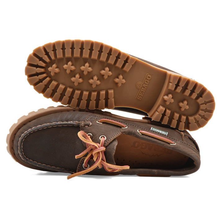 Allacciata Sebago Ranger Muddy Donna In Nabuck Marrone Heritage