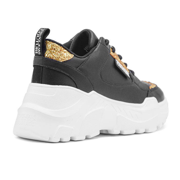 Sneakers Versace Jeans Coture Nero Gold Donna Dall'Allure Sporty